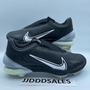 Nike Force Zoom Trout 8 Pro Black Metal Baseball Cleats CZ5915-010 Men’s Size 13